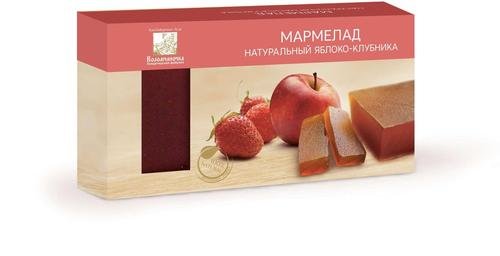 №2 Мармелад пластовый 210г Яблоко-Клубника в Кисловодске