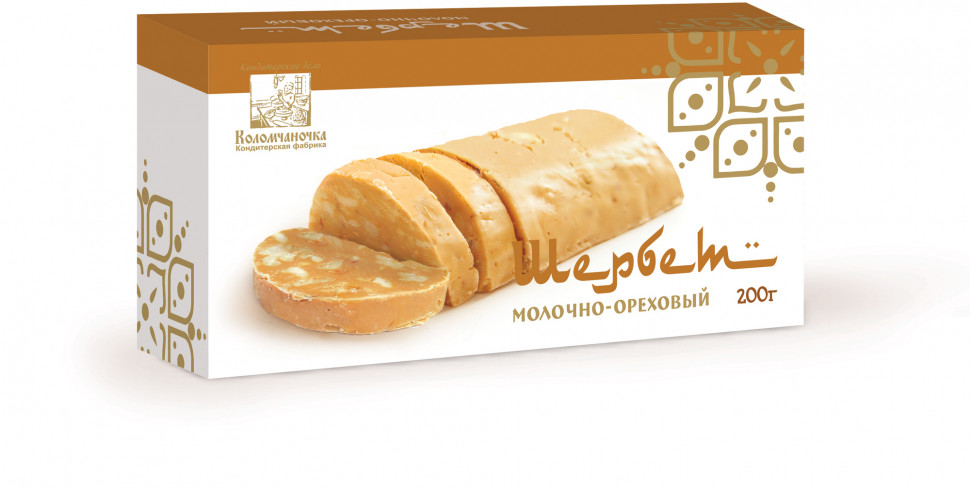  Шербет МОЛОЧНО-ОРЕХОВЫЙ, 200г в Кисловодске